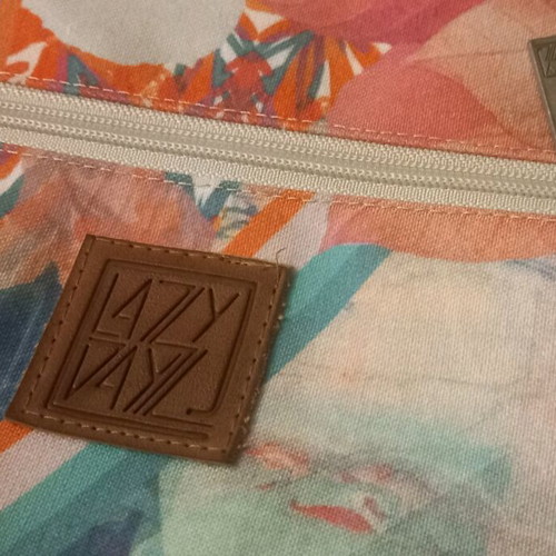 Large Lazydayz backpack bag new, multicolored