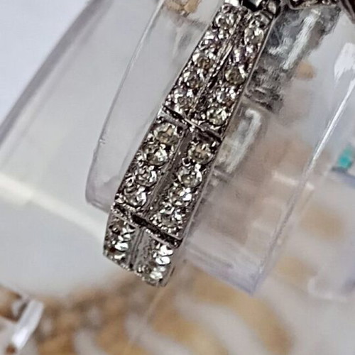 Rotary 925 Silver Retro Watch with Stones 1960, like new