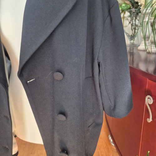 Lumina double-breasted jacket size M, new, black