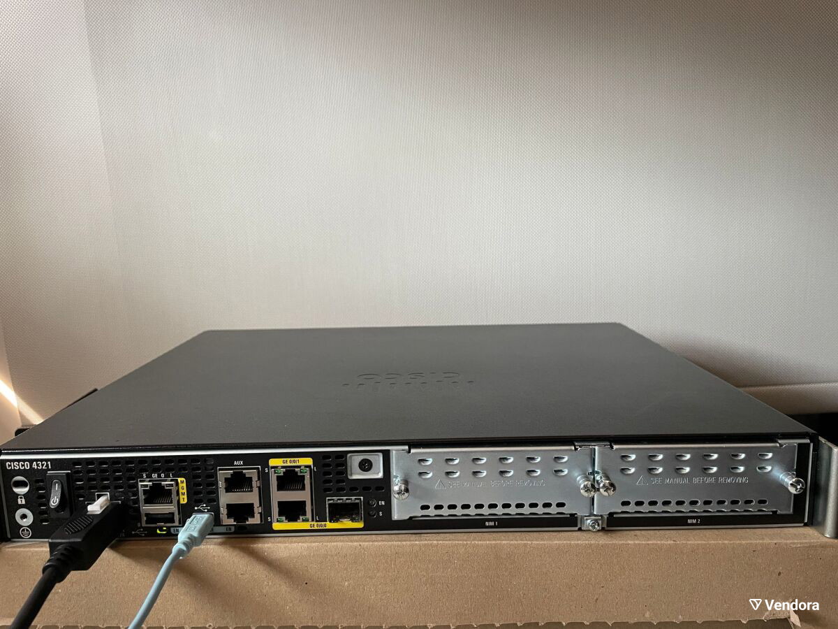 Cisco 4321 Integrated Services Router… - € 200,00 - Vendora.gr