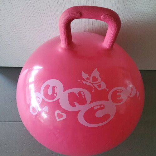 Fuchsia ELC Mothercare bouncing ball 45×55cm like new
