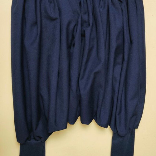 Children's traditional woolen vraka 6 years old dark blue new