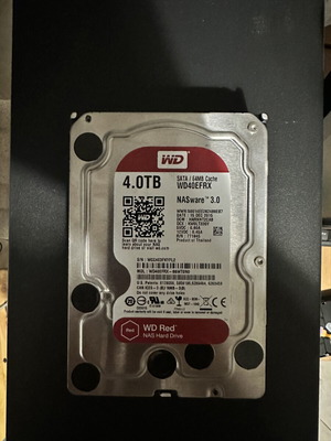 Western Digital 4TB NASware hard drive