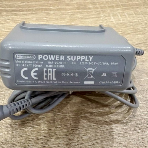 Nintendo charger used compatible with DSi, 2DS, 3DS consoles