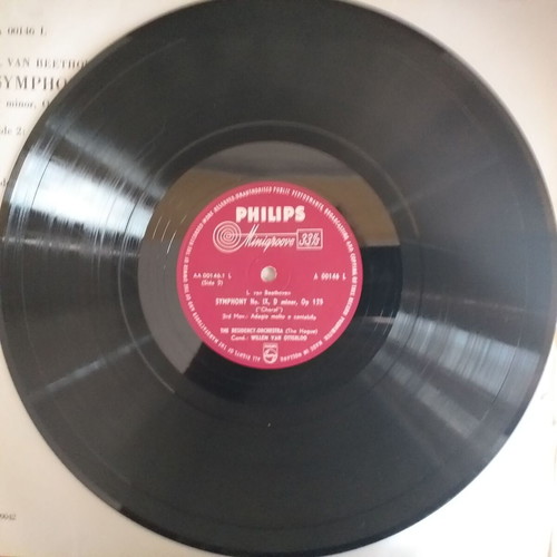 Classical music records used, set 1+2, 33 rpm