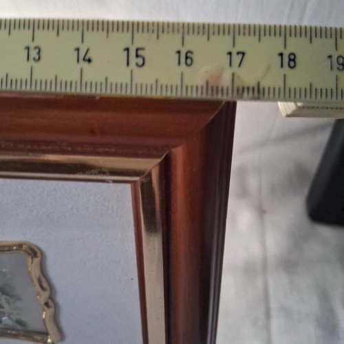 Vintage silver engraving frame 15×17cm like new