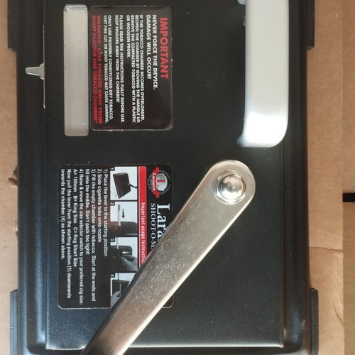 Laramie Shoot-O-Matic Cigarette Filling Machine like new