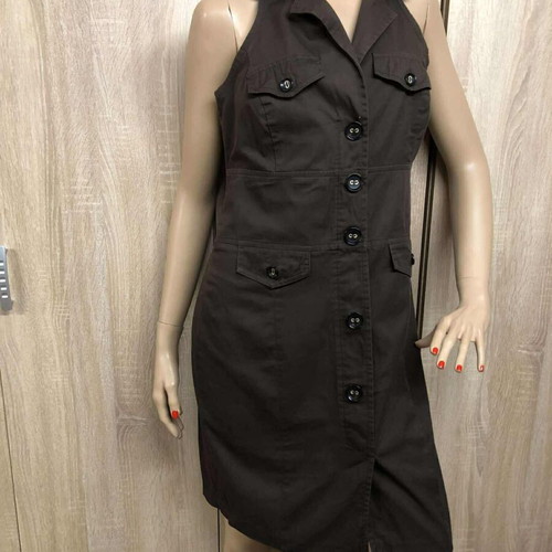 Sandro Ferrone dress brown like new, size S