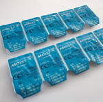 Ημερήσιοι φακοί επαφής Acuvue Moist 1-Day 5 ζευγάρια -1.75 μυωπίας καινούργιοι
