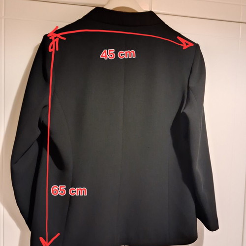 Renaldi Fashion black jacket like new with subtle black rhinestones