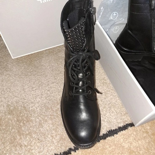 Tamaris ankle boots size 41, black