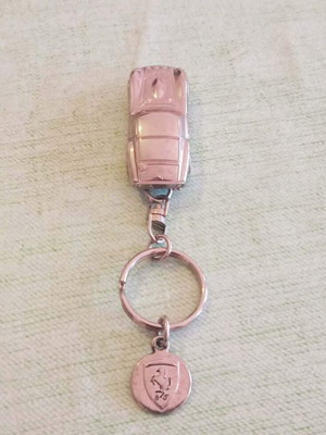 Ferrari 250 GTO Shell 2007 Official Licensed Collectible Metal Keychain like new
