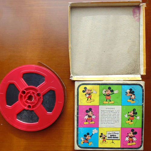 Home Movie Film 8 mm Escape From Astragard used, Walt Disney, sci-fi