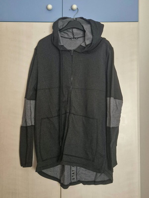 BodyTalk men's grey jacket with hood like new