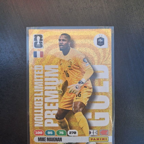 Mike Maignan World Cup 2026 Limited Edition Premium Gold Card