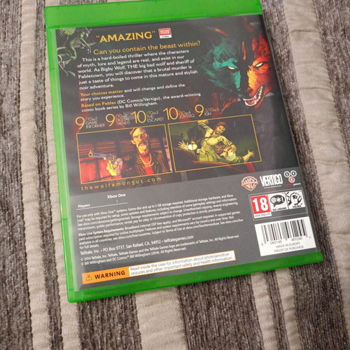 The Wolf Among Us Xbox One new