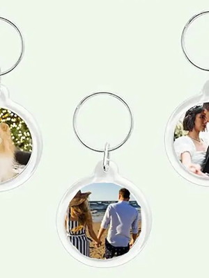 Personalized keychains with your photo new