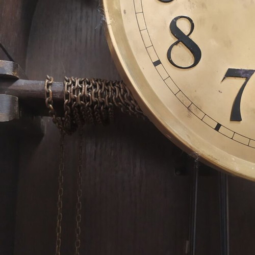 Antique large floor clock like new, bronze, 1920-1930