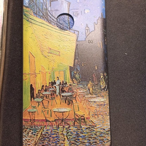Redmi Note 5A case lightly used with embossed design