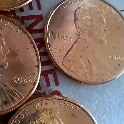 One cent USA roll unopened, 2022