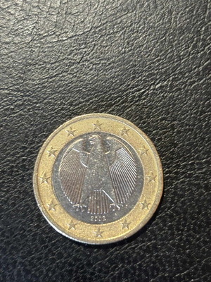 Euro coins used, in good condition, 2002