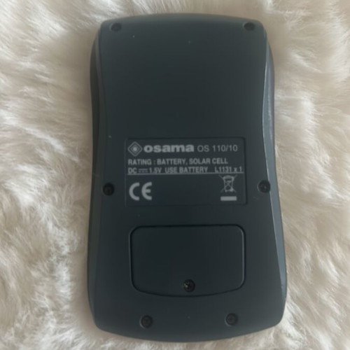 Calculator used, not working, may need battery