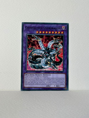 Chimeratech Overdragon Yu-Gi-Oh! card new