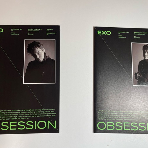 EXO Obsession album like new