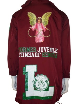 Undercover Juvenile Angel Jacket size S new, red