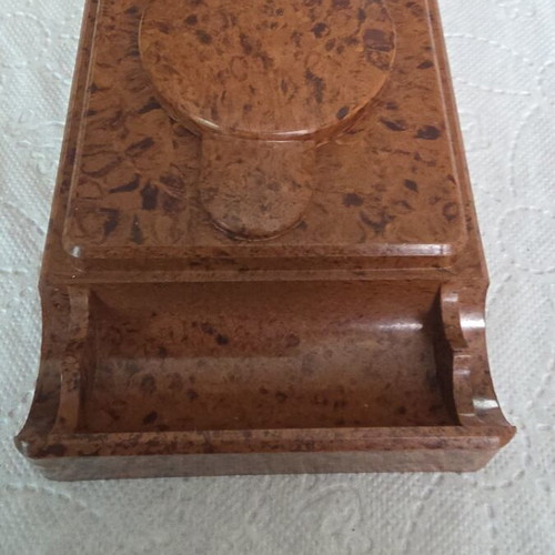 Bakelite inkwell Art Deco like new from 1930s England