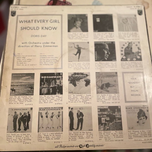 Doris Day vinyl used, What Every Girl Should Know