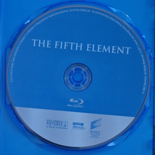 The Fifth Element Blu-ray Region A, no Greek subtitles