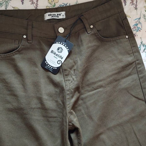 Pants new, size L 40 12, green