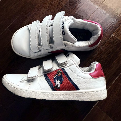 Ralph Lauren casual shoes for boys size 27, white