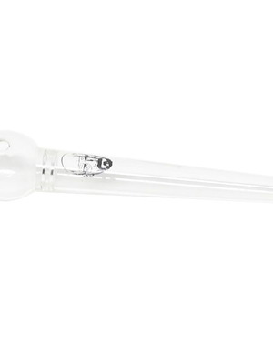 Glass pipe 0905H 130mm new, borosilicate glass