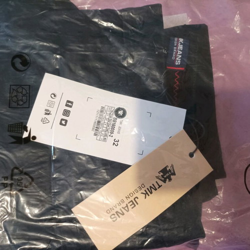 Chino pants new, black, size 32 with zipper
