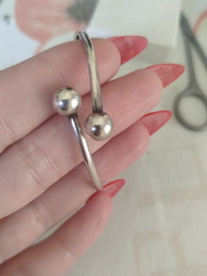 925 silver hinged bracelet