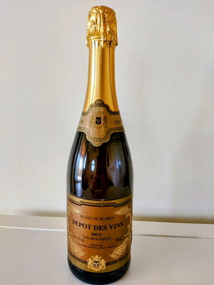 Depot Des Vins champagne like new, French, vintage