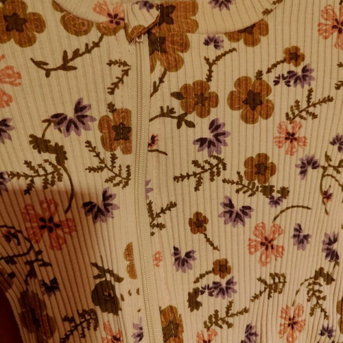 Floral Shein jumpsuit 18-24 months unused with matching ribbon