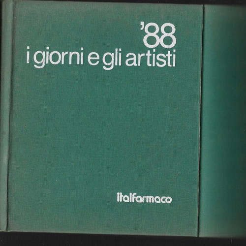 '88 I Giorni E Gli Artisti Italian Diary 1988 used