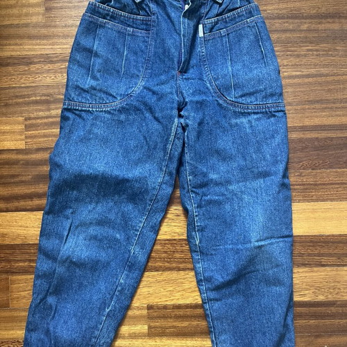 Vintage balloon style jeans like new, blue, size XS