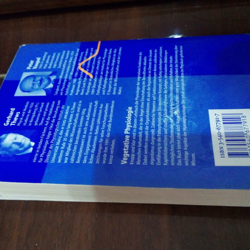 Vegetative Physiologie medical book used, German language