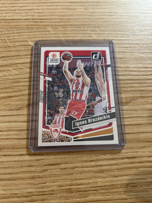 Κάρτα Ignas Brazdeikis Ολυμπιακός Panini Euroleague 2023-24 καινούργιο