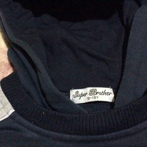 Boys' sweatshirt 9-10 years used, blue