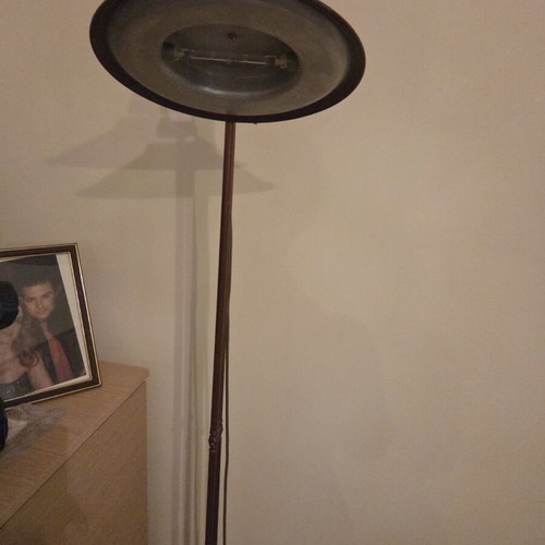 Floor lamp new metal construction