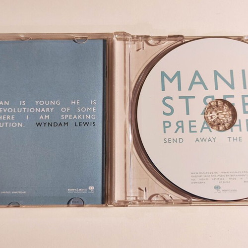 Manic Street Preachers 4CD set used, rock genre