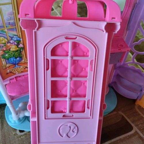 Barbie Princess Dreamtopia castle used with missing parts