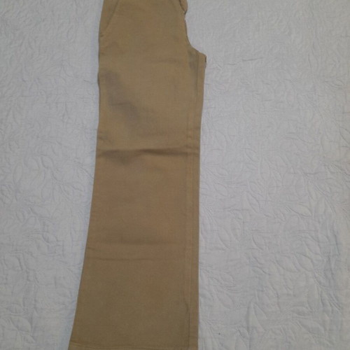 Boys' pants 8 years like new, 100% cotton beige
