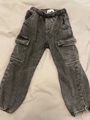 Zara jeans for 5 years old like new, size 110 cm, black
