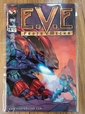 E.V.E. Protomecha comic used